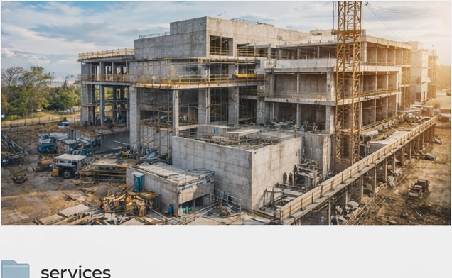 Abstract construction hero image